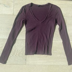 Purple Long Sleeve. A basic your closet NEEDS!!